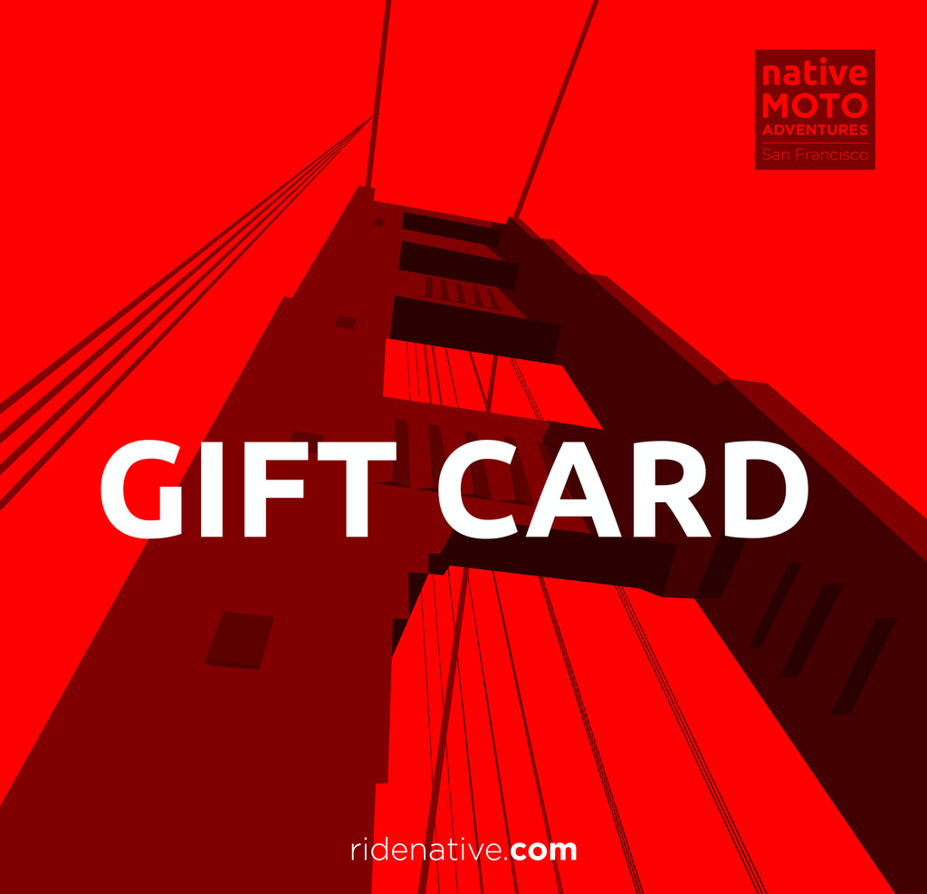 'Ride Anytime' GIFT CARD