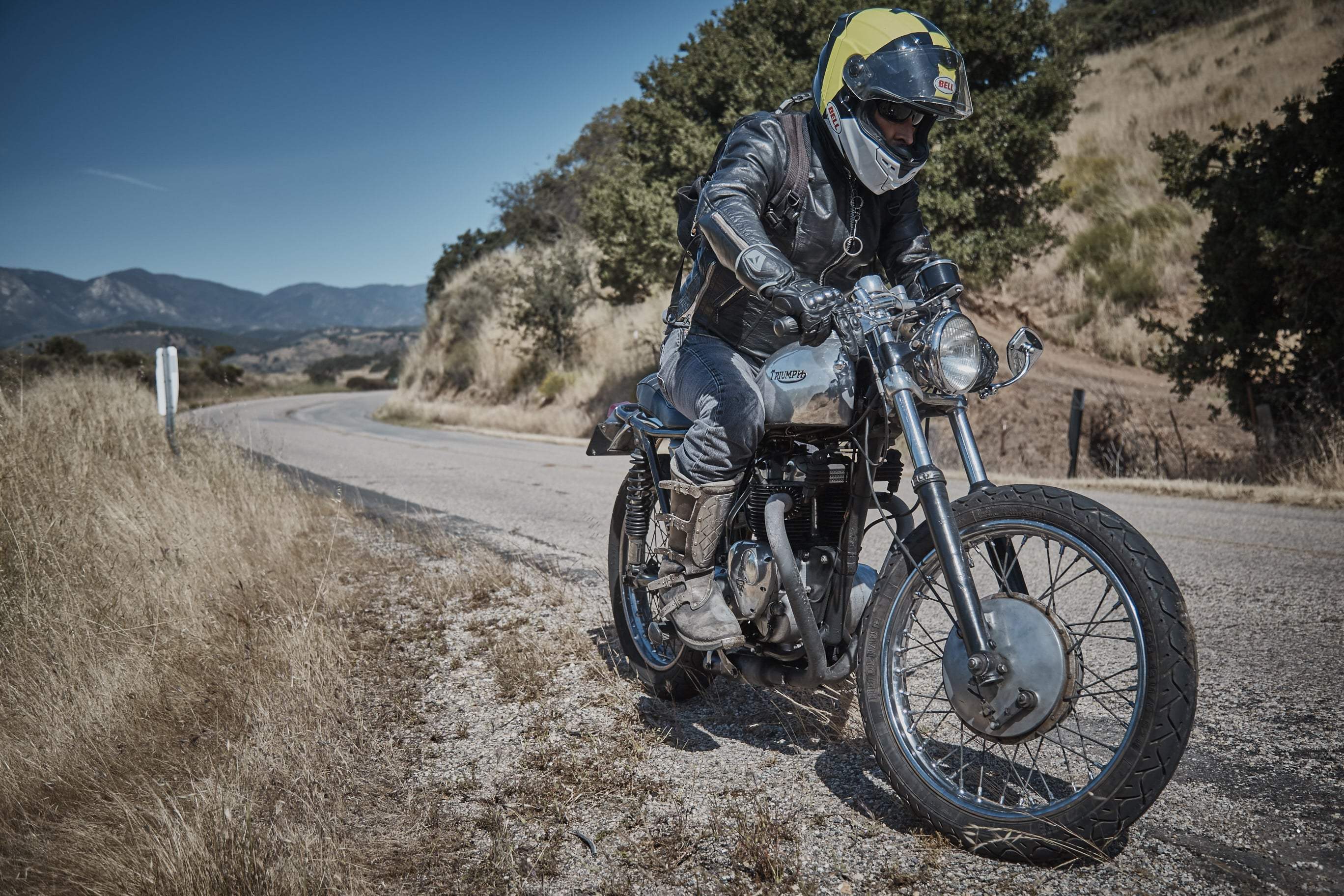 quail motorcycle gathering Carmel native moto adventures vintage classic Triumph