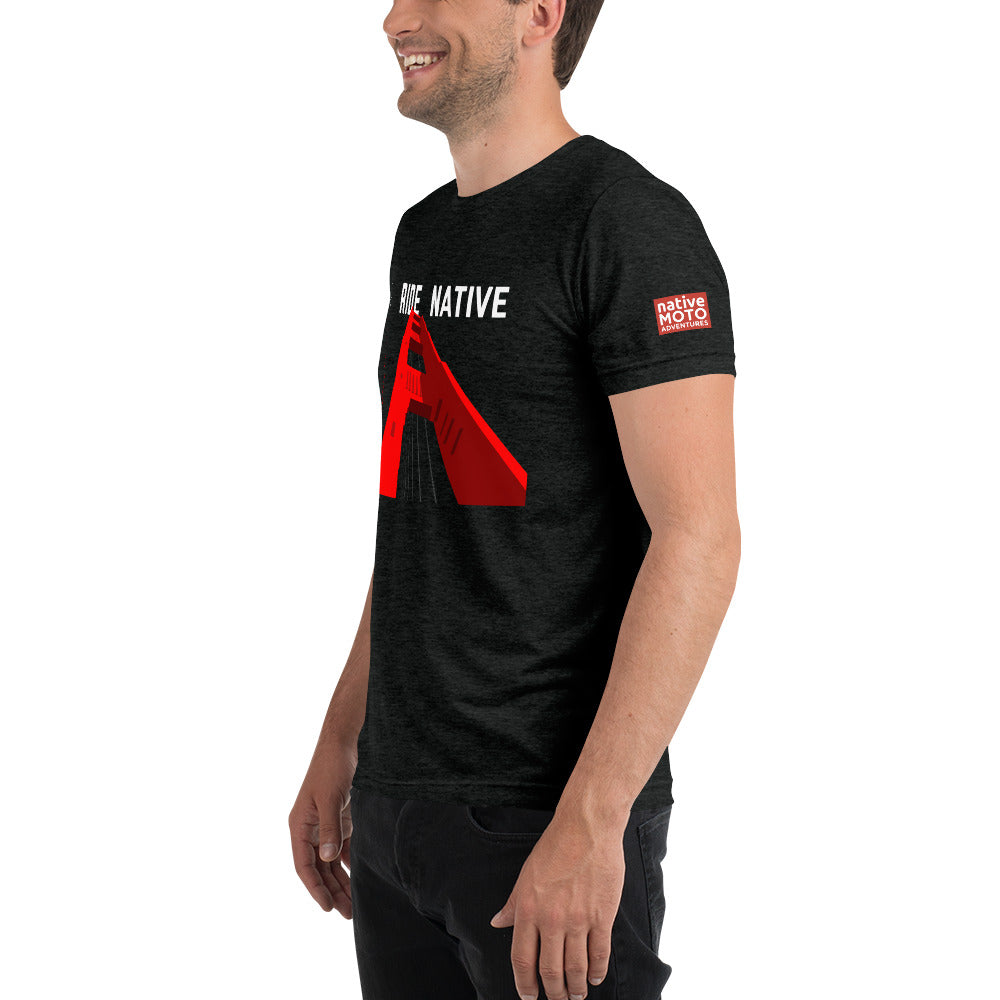 Golden Gate Bridge 'Ride Native' Short sleeve t-shirt