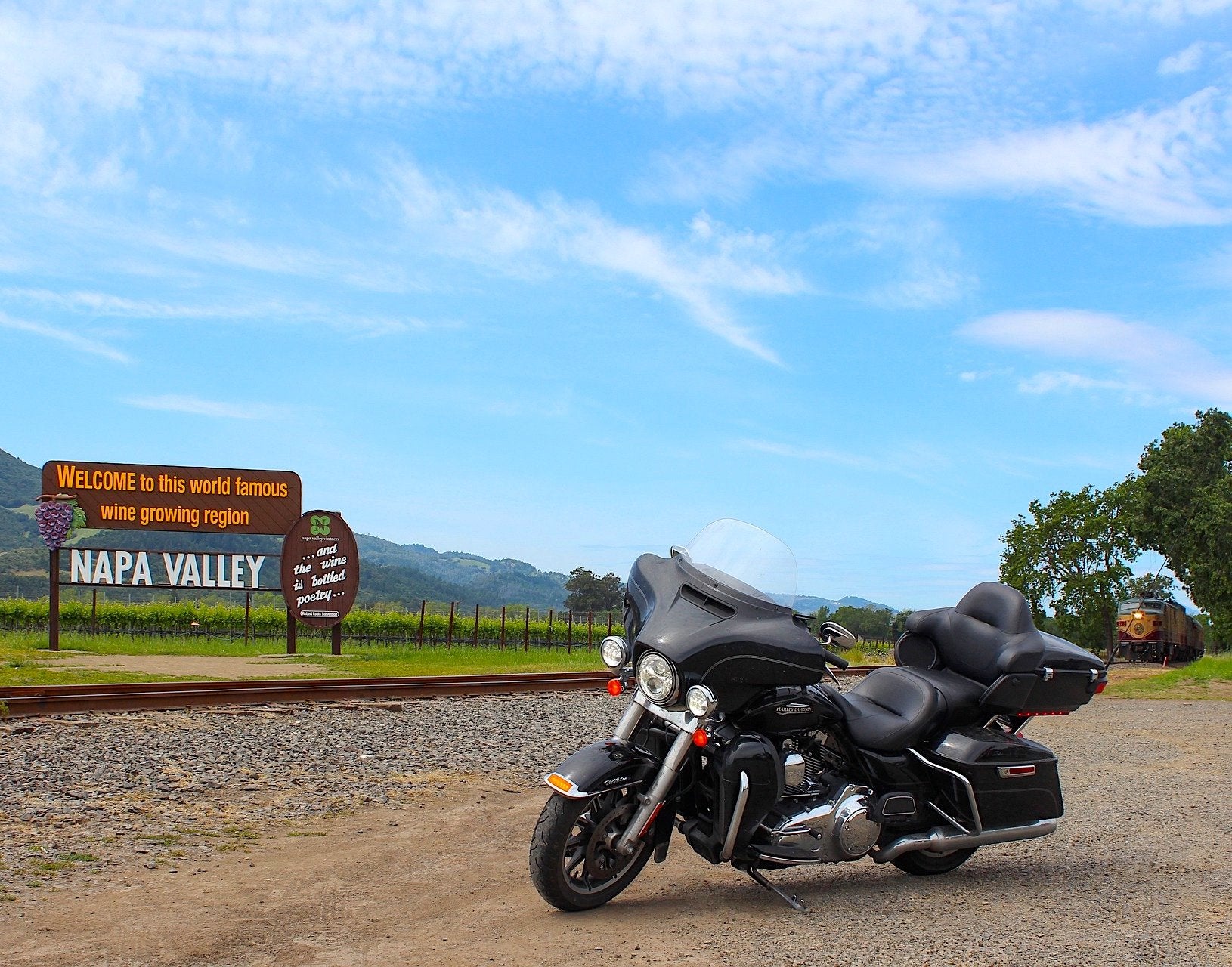 napa wine valley sonoma motorcycle tour san francisco california