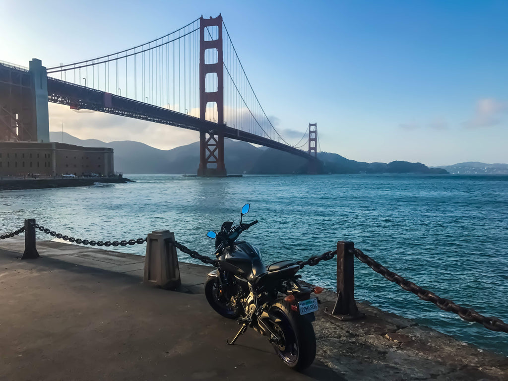 san francisco motorcycle tour golden gate marin tour golden gate bridge